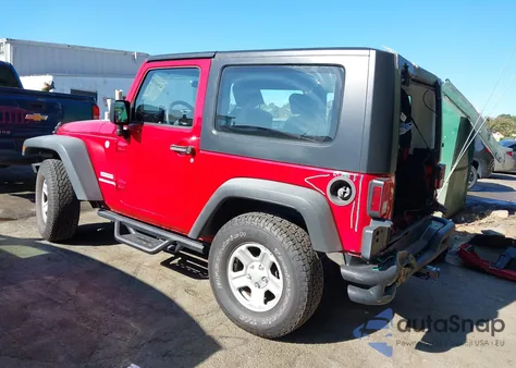 2010 Jeep Wrangler Sport z USA, uszkodzony, nr VIN 1J4AA2D12AL225370